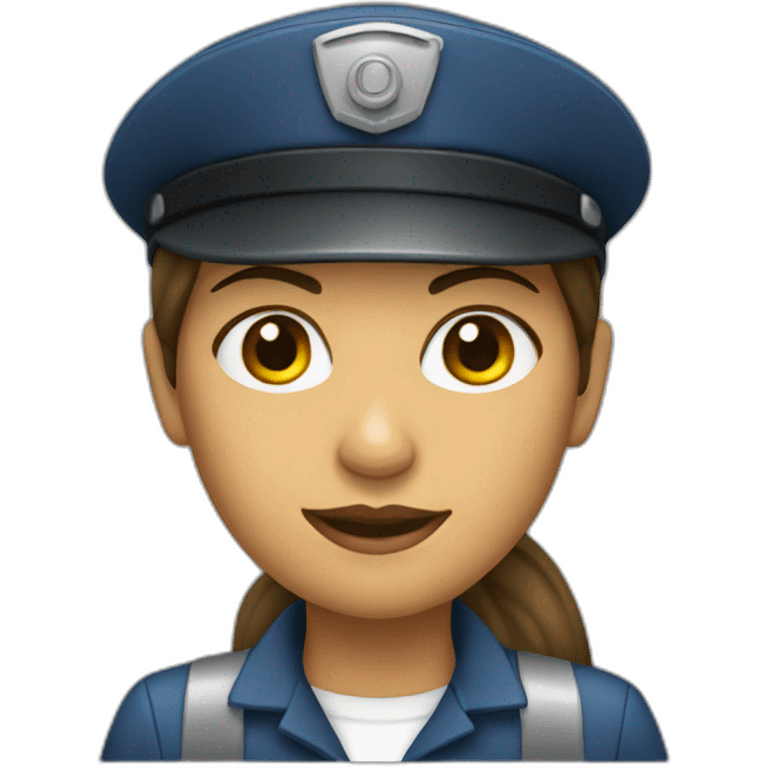 train driver woman emoji