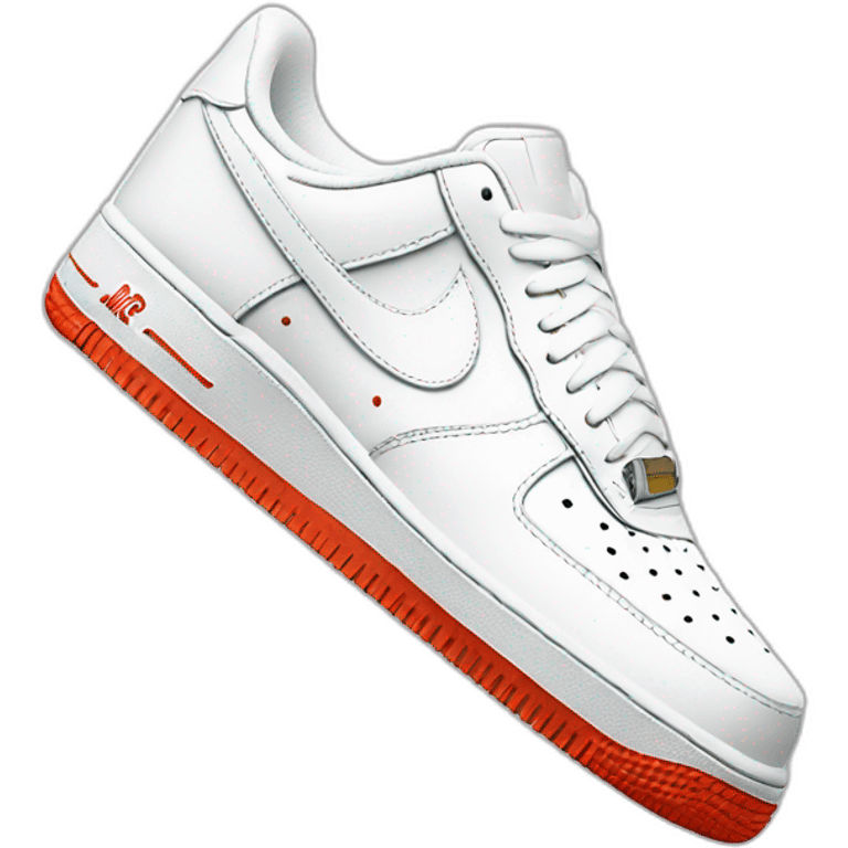 Nike Air force 1 White emoji