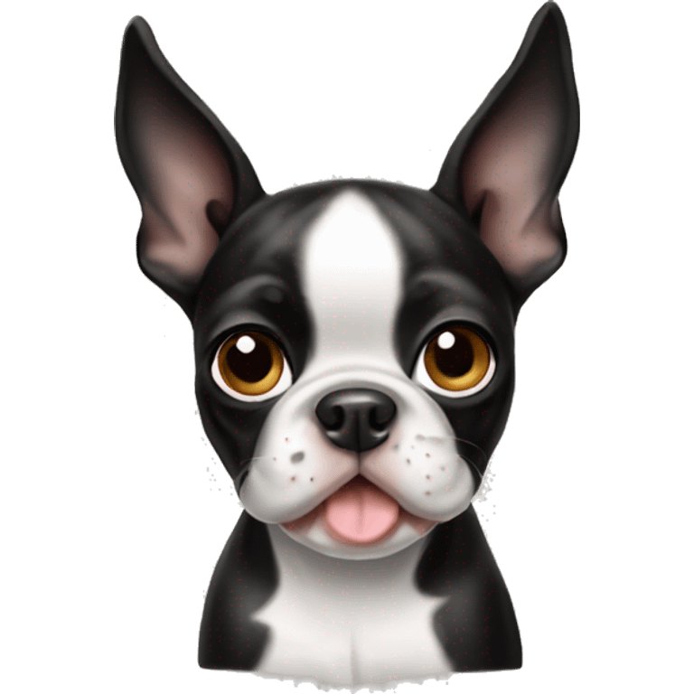 boston terrier puppy emoji