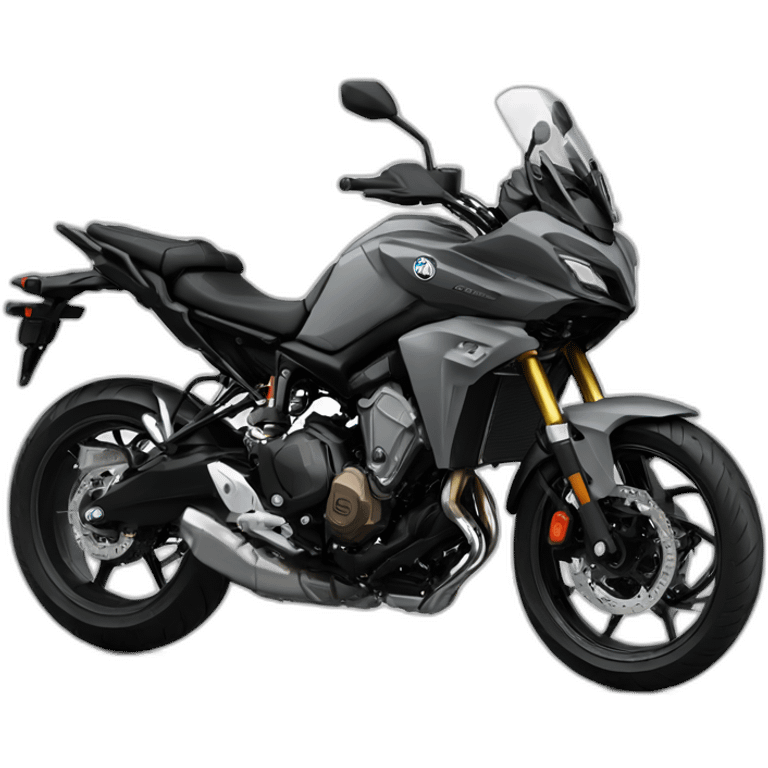 moto yamaha tracer 700 2022 gris kamo emoji