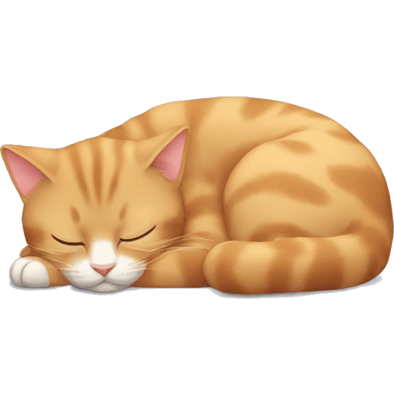 Cat is sleeping emoji