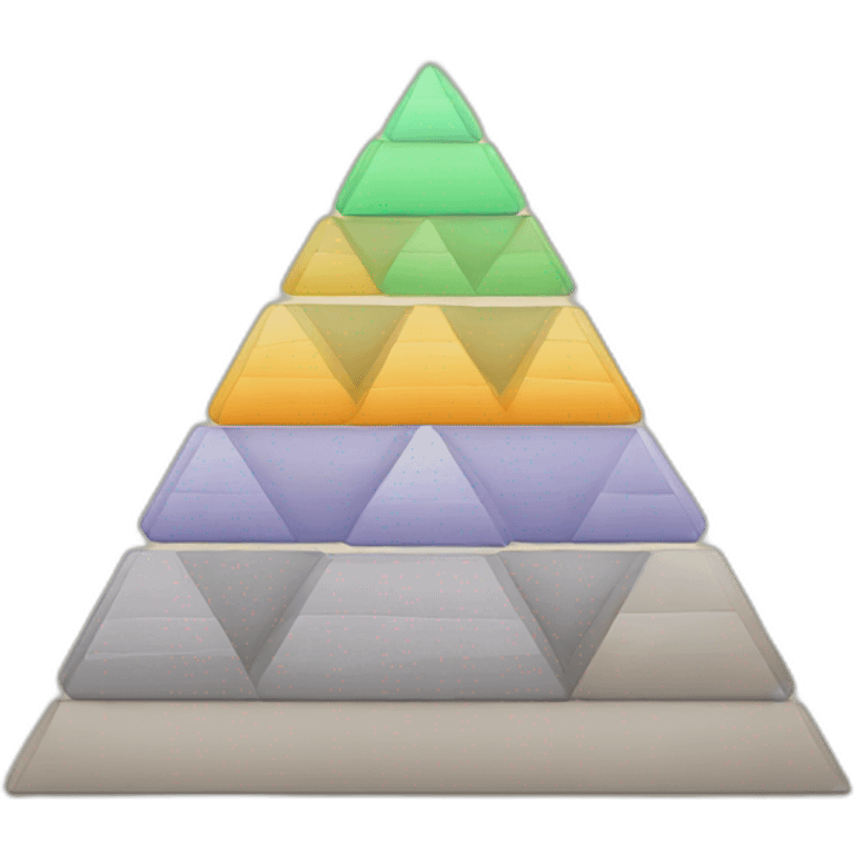 hierarchy pyramid emoji