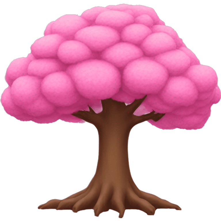 pink tree emoji