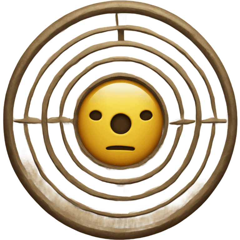 ancient bullseye emoji