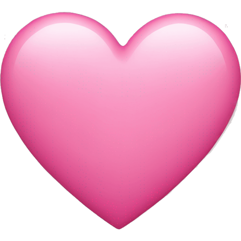 Pink heart emoji