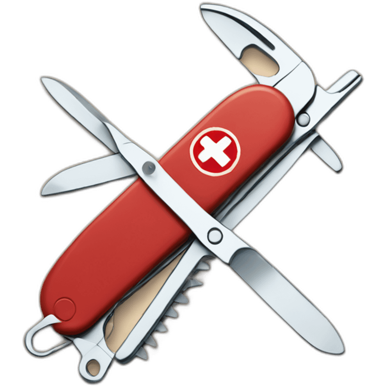 Swiss army knife emoji