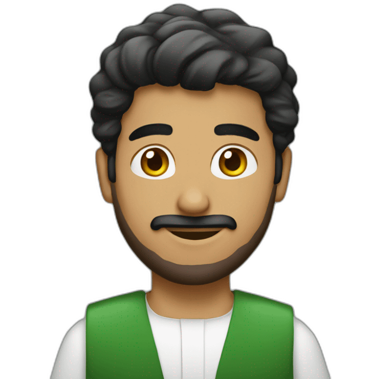 I Saudi guy emoji