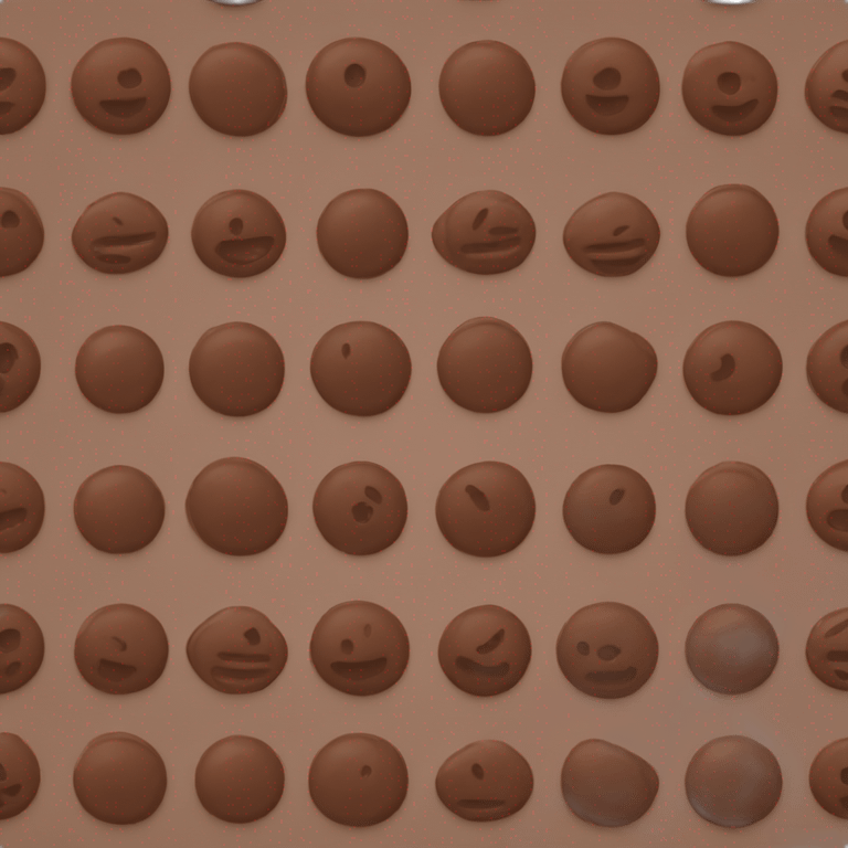 craft chocolate emoji