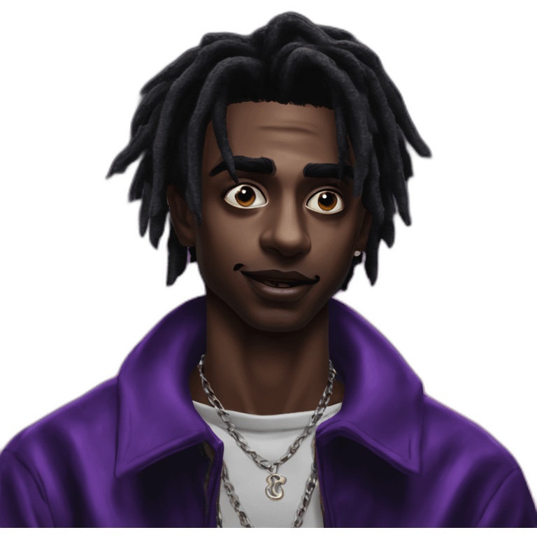 Playboi carti dark joker makeup emoji