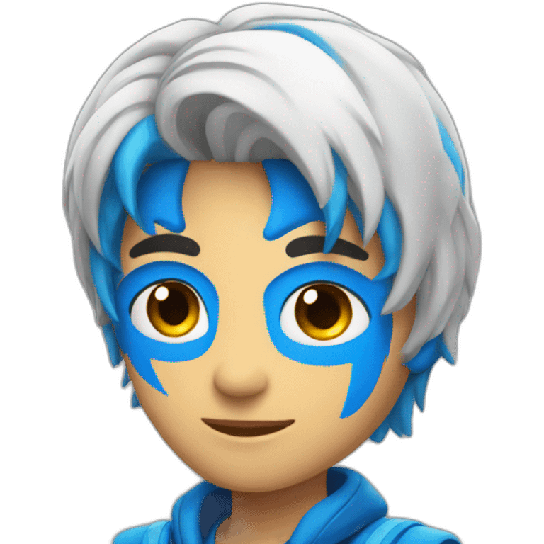 Estrella azul  emoji