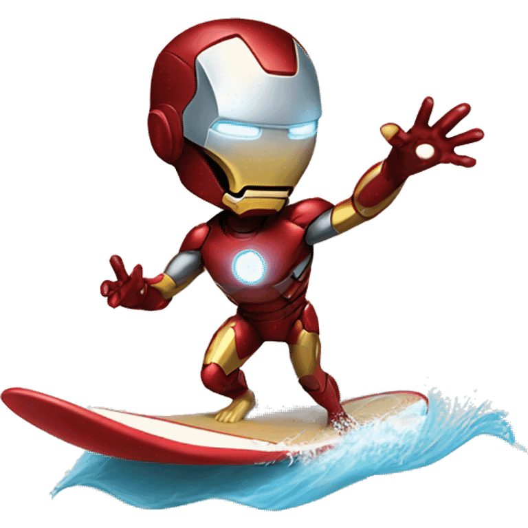 Ironman surfing  emoji