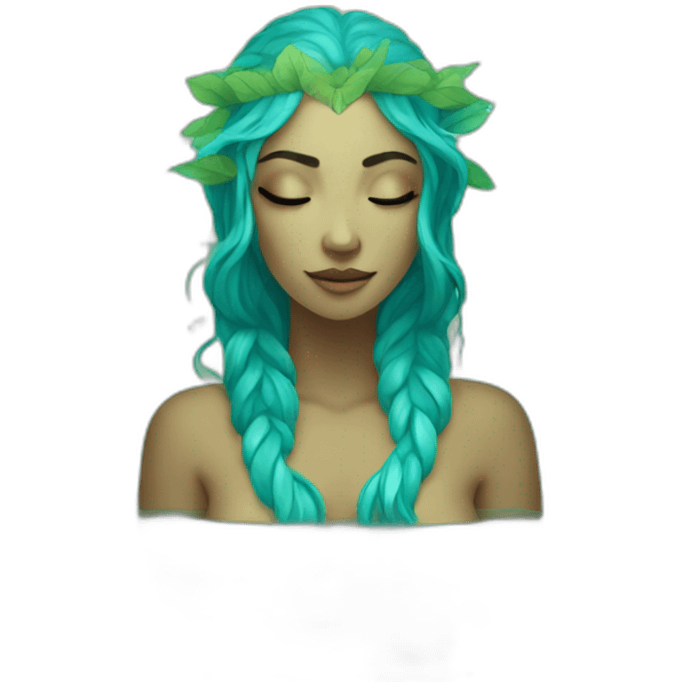 Mystical naiad emoji