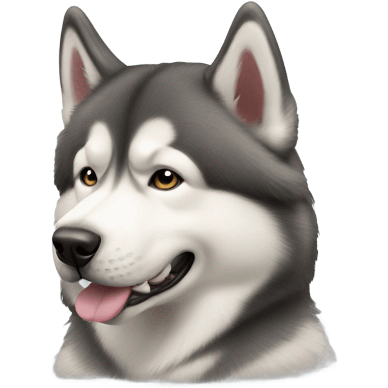 alaskan malamute  emoji