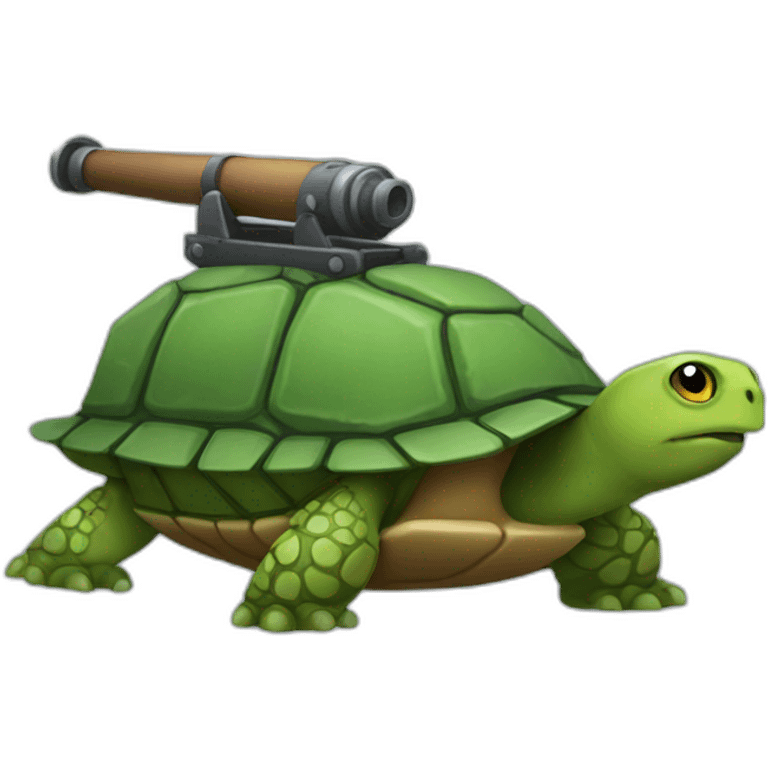 cannon turtle emoji