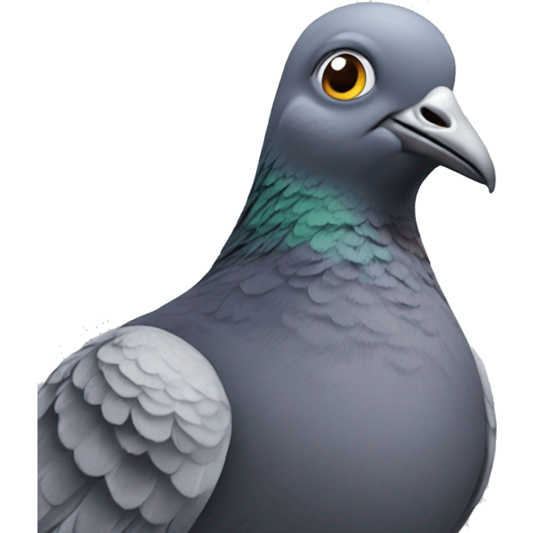 pigeon confused scratching head emoji