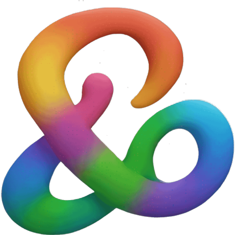 rainbow ampersand  emoji