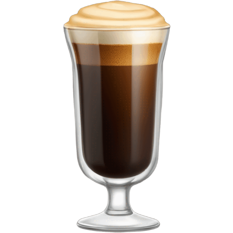 lungo black coffee emoji