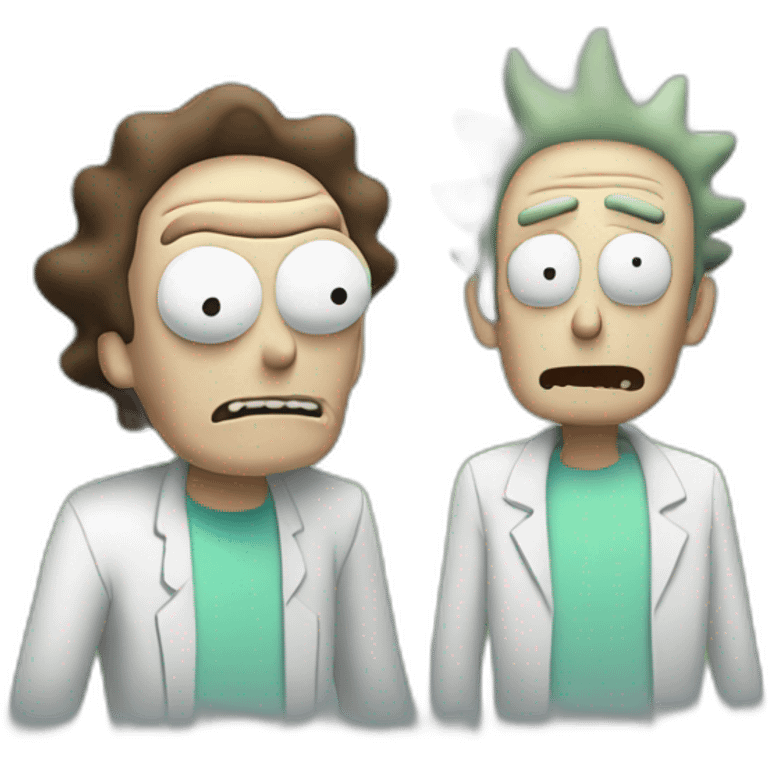 rick and morty emoji