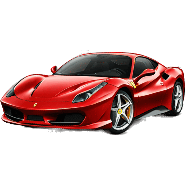 ferrari brand car emoji