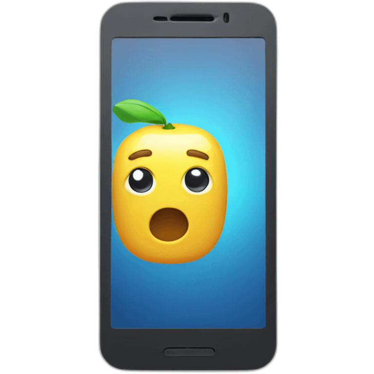 3d smartphone emoji