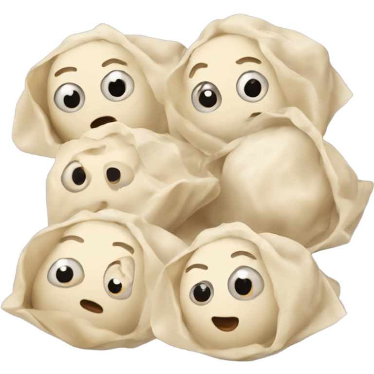 dumplings with surprises emoji