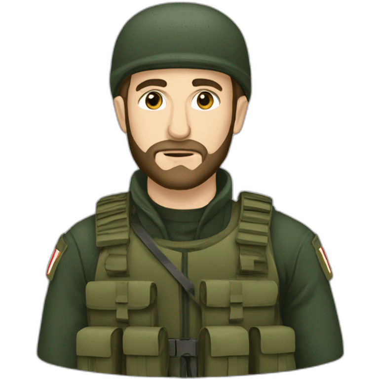 Combatant chechen emoji