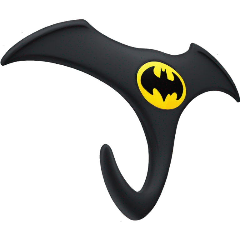 batman boomerang emoji