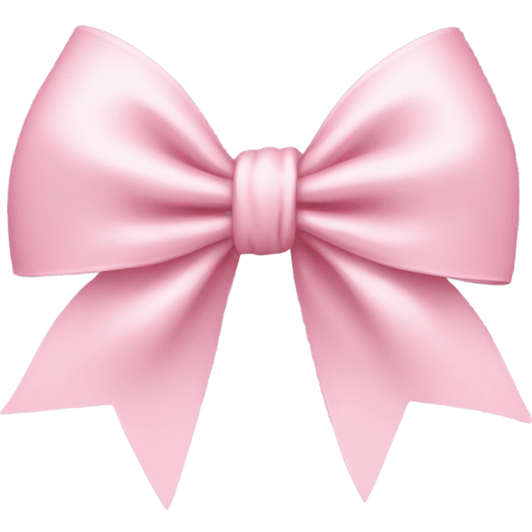 light pink bow  emoji