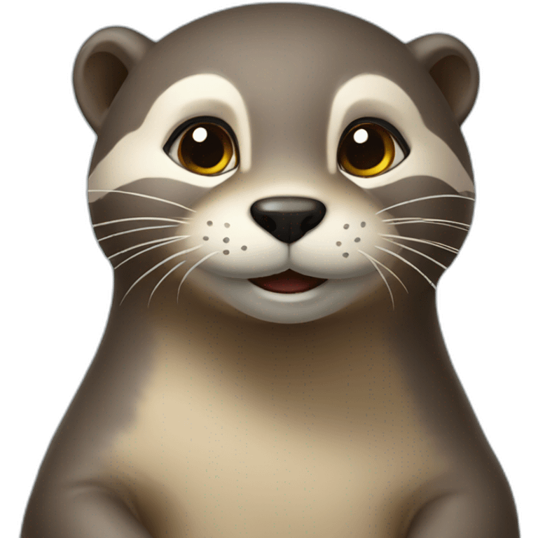 Chat su loutre emoji