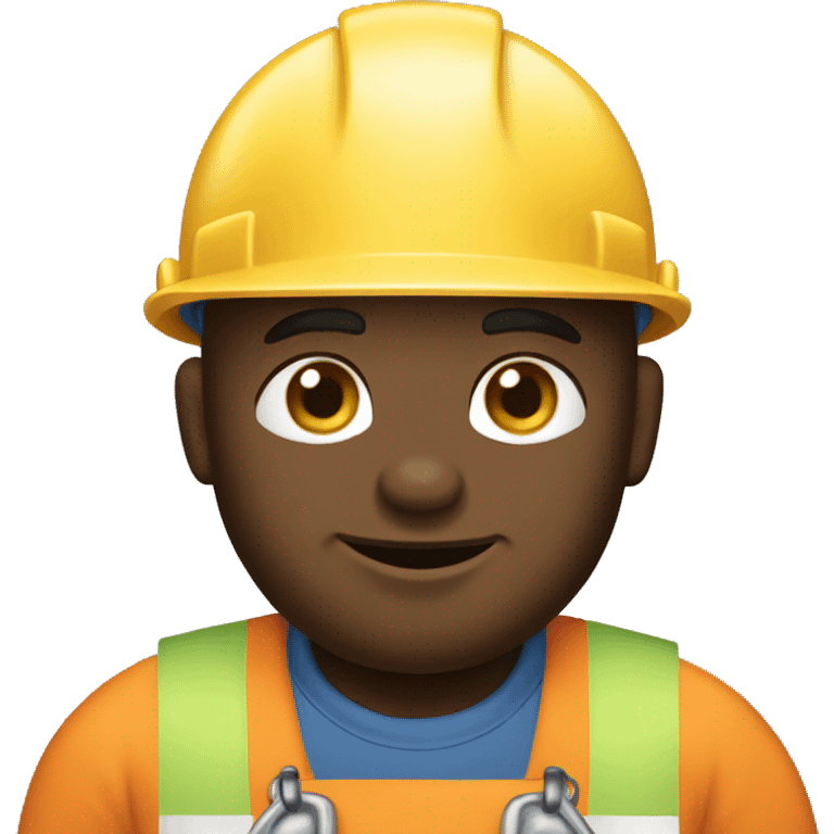 labrador construction worker emoji