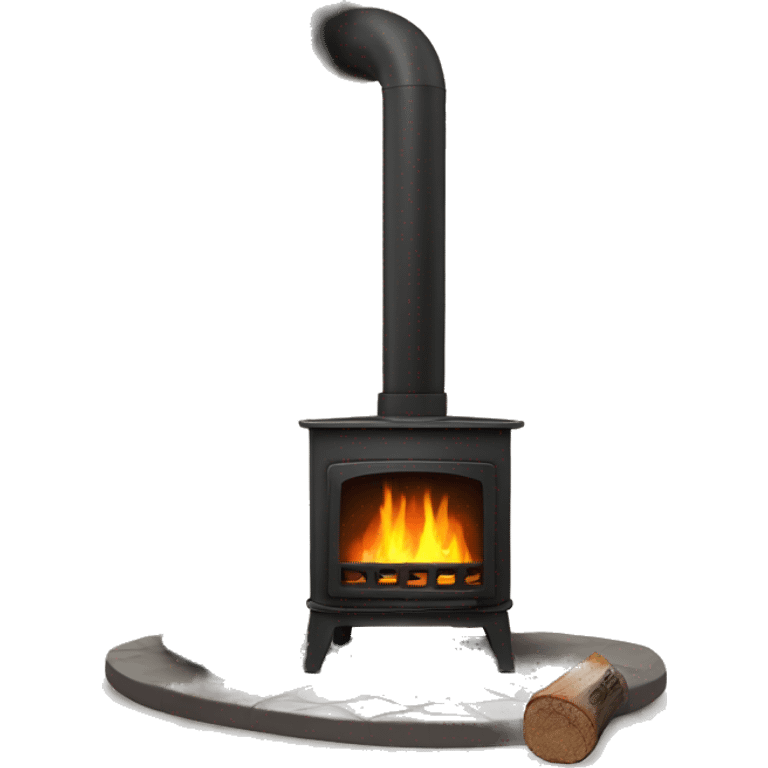 Cosy log burner  emoji