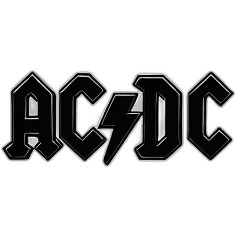 acdc band logo emoji