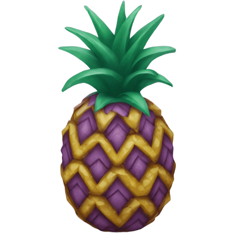 purple pineapple emoji