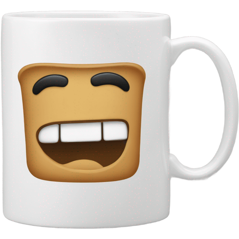 diner styled coffee mug emoji