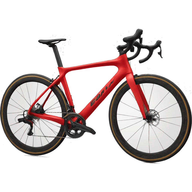 giant brand red road bike emoji