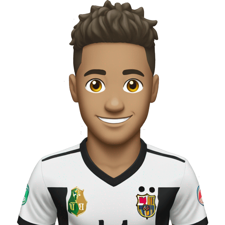 Neymar com a camisa do Vasco da Gama emoji