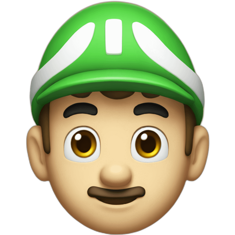 Luigi head emoji