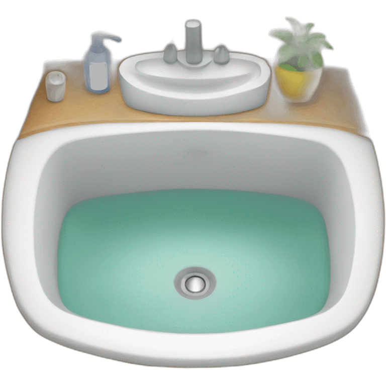 Home alto en el lavabo emoji