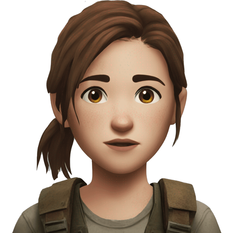 Ellie the last of us Little bit dezoom emoji