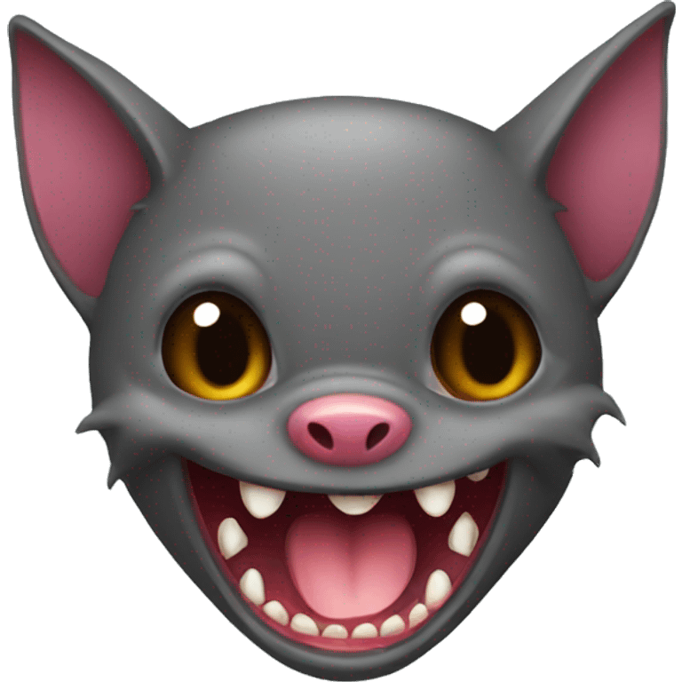 Vampire bat emoji