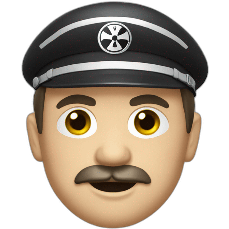 Hitler qui fait de la moto emoji