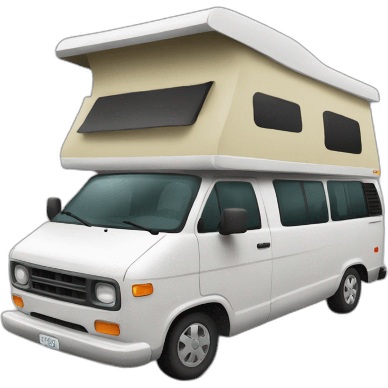 Modern Camperbus emoji