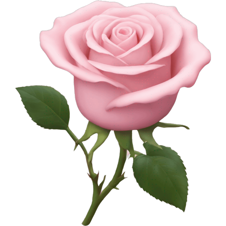 pastel pink rose emoji