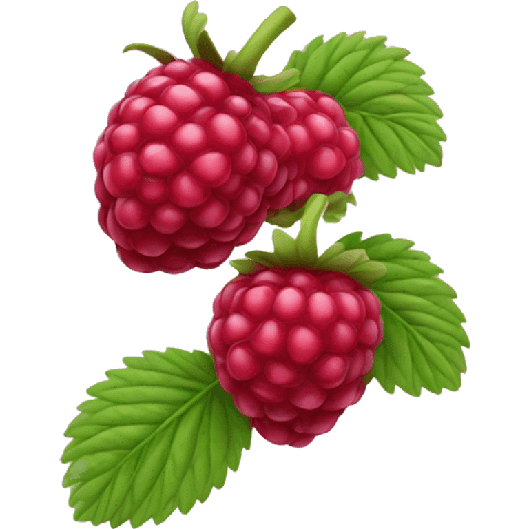 raspberry  emoji