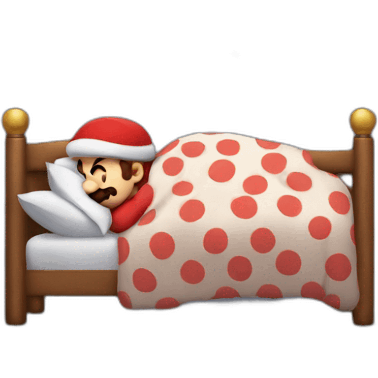 Mario sleep emoji