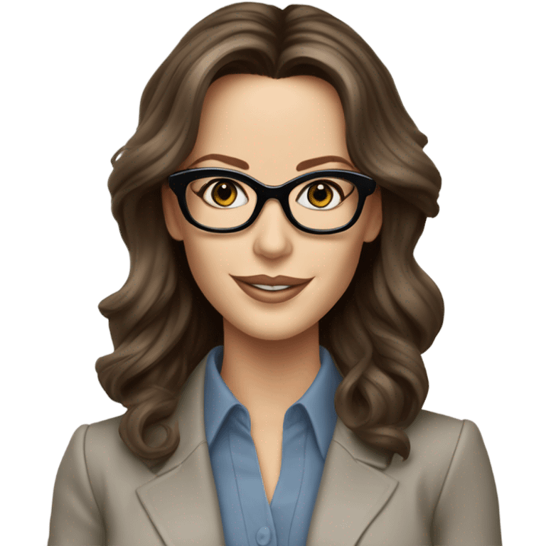 Kate Beckinsale, glasses, blue eyes happy elegant lifelike  emoji