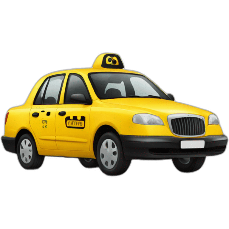 Yandex taxi car emoji