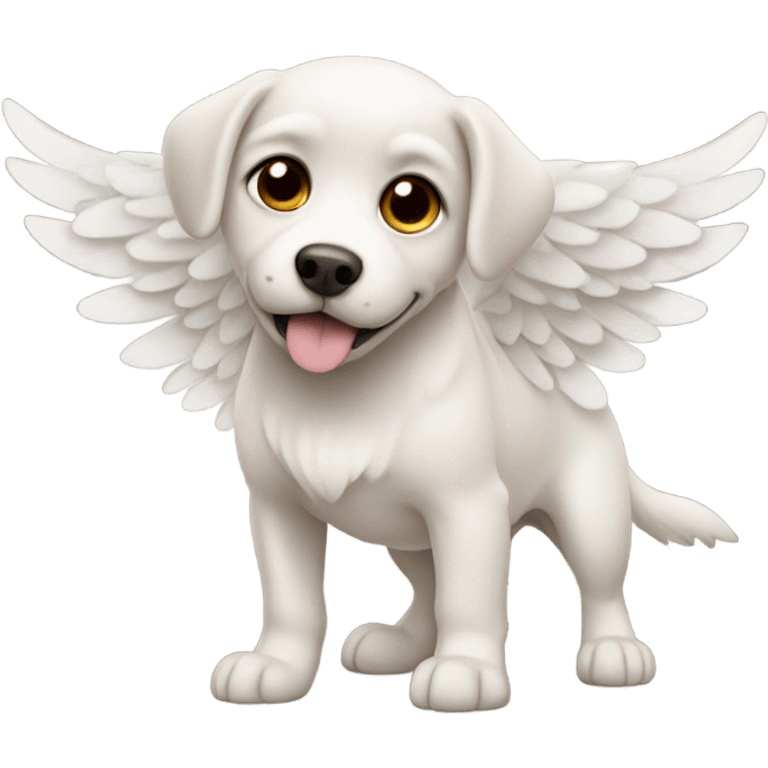 Dog with wings emoji