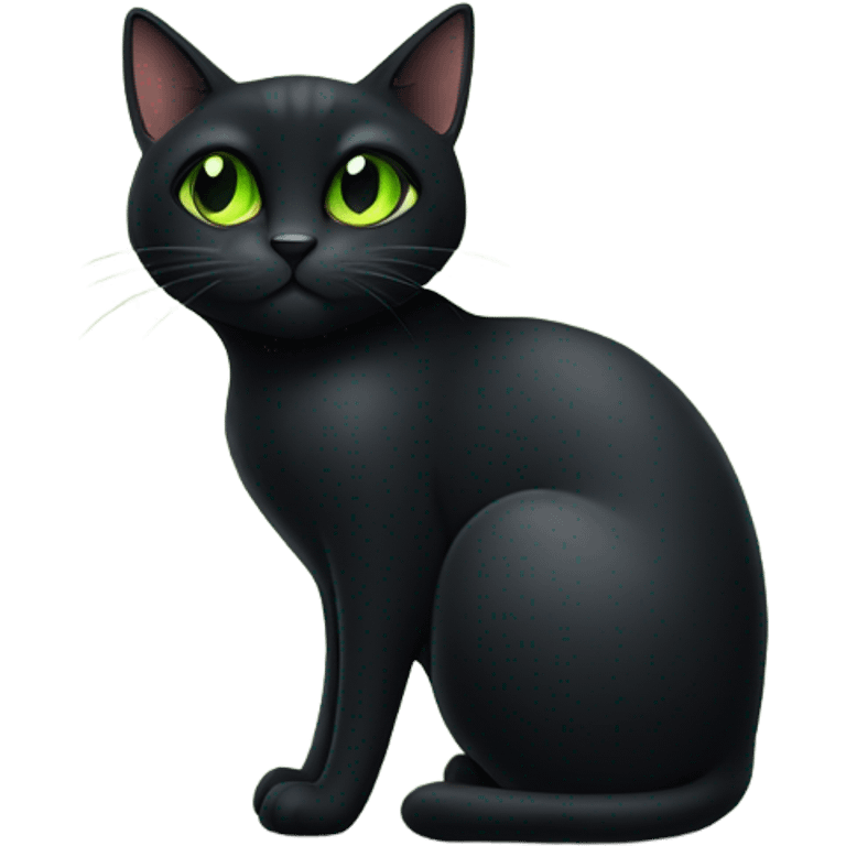 Black cat emoji