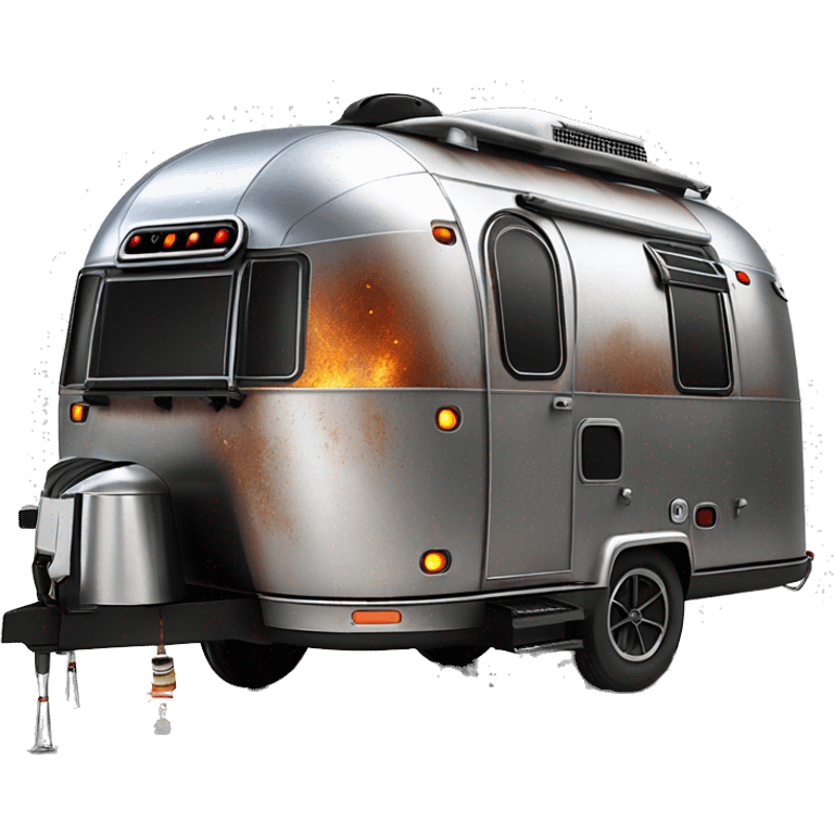 Darth Vader’s airstream rc caravan rusted  emoji